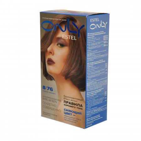 Крем-краска для волос 8.2 Светло-русый фиолетовый Elea Professional Luxor Color, 60 мл